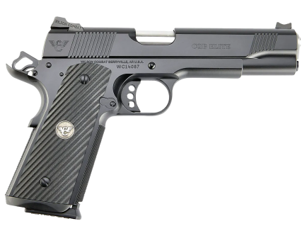 Wilson Combat 1911 CQB Elite 9mm 5" 10rds, Black Armor-Tuff - CQBEFS9