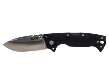Cold Steel AD-10 Folding Drop Point Knife, Black - CS-28DD