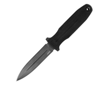 SOG Knives Pentagon FX, Fixed Blade Knife, Spear Point, Blackout - SOG17-61-01-57