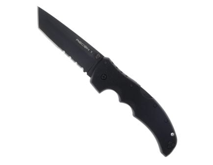 Cold Steel Recon 1 Serrated Folding Knife, Black - CS-27BTH