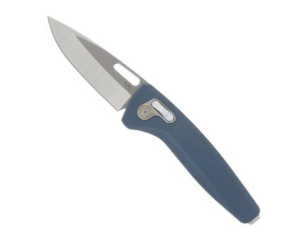 SOG Knives One-Zero XR Folding Knife Clip Point, Smoke Gray - SOG12-73-04-57