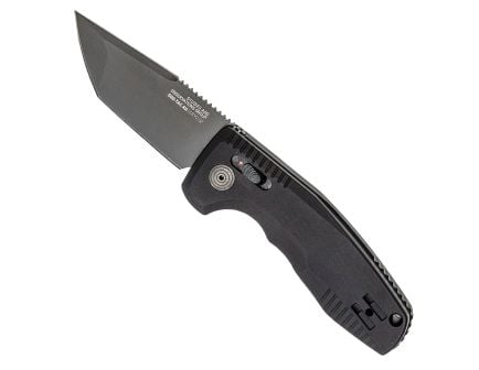SOG Knives SOG-TAC AU Folding Knife Tanto, Black - SOG15-38-03-57