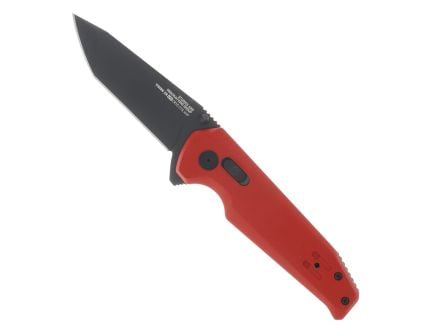 SOG Knives Vision XR LTE Folding Knife Tanto, Red - SOG12-57-08-57
