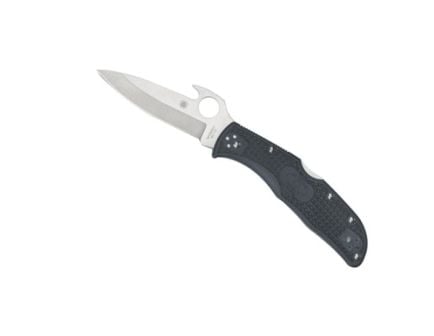 Spyderco Endela Blue/Gray Folding Knife with Emerson Opener - C243PGYW