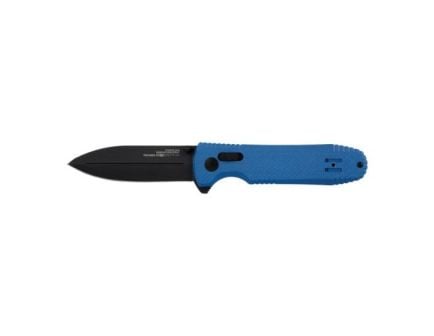 SOG Knives Pentagon XR LTE Folding Knife Spear Point, Blue - SOG12-61-06-57