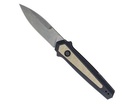 Kershaw Launch 15 Auto Folding Spear Point Knife, Black/Tan - 7950