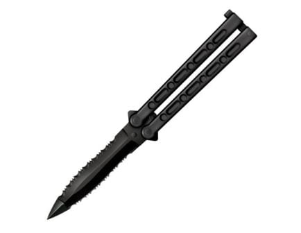 Cold Steel Balisong Folding Griv-Ex Knife Black Beauty with Smooth Handling - CS-92EAA