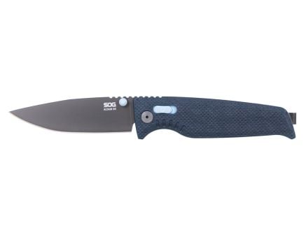 SOG Knives Altair XR Folding Knife Drop Point, Squid Ink - SOG12-79-01-57