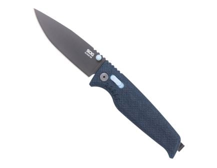 SOG Knives Altair XR Folding Knife Drop Point, Squid Ink - SOG12-79-01-57