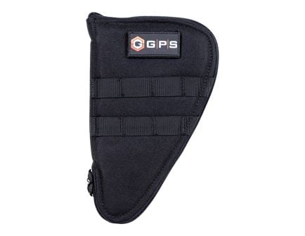 GPS Discreet Carry Pistol Case 4" Handguns, Black - 1004CPCB