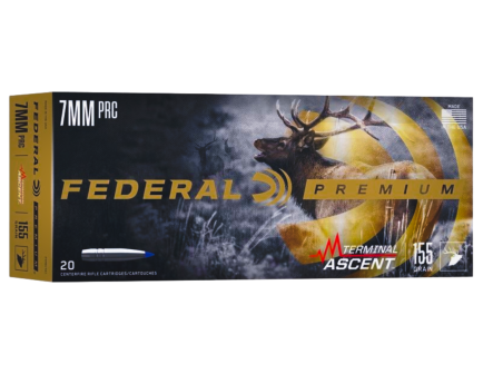Federal Premium Terminal Ascent 7mm PRC 155 gr Ammo, 20rds - P7PRCTA1