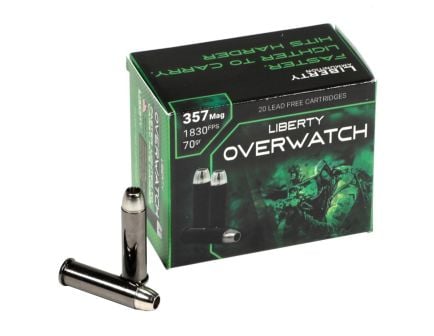 Liberty Ammunition Overwatch .357 Magnum 70 gr  OCD - 20rds - LAOW357701830