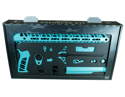 Timber Creek Outdoors TCO Enforcer Complete Build Kit for AR-15, Robin's Egg Blue - TCO EK RE