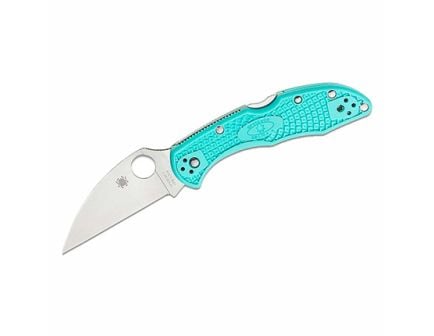 Spyderco Delica 4 Lightweight Folding Knife, Teal - SPYC11FPWCTL