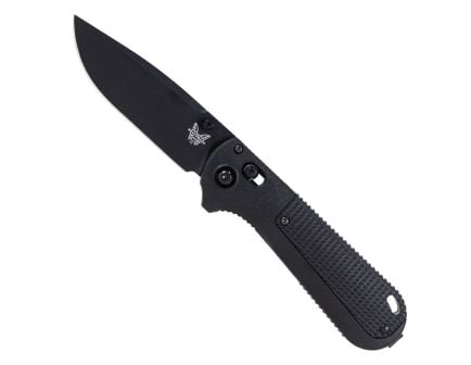 Benchmade Redoubt Folding Drop Point Knife, Black - 430BK-02