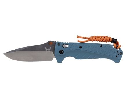 Benchmade Adira, Folding Knife, Drop Point, Depth Blue Grivory - 18060