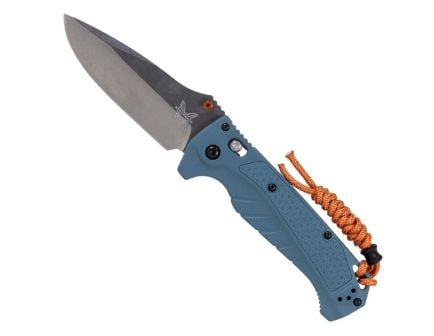 Benchmade Adira, Folding Knife, Drop Point, Depth Blue Grivory - 18060