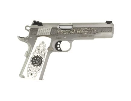 Colt 1911 Delta Elite Thor 10mm 5" 8rd Pistol, SS Engraved - O2020XE-THR