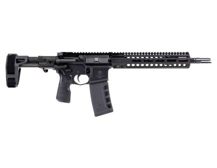 PSA "Sabre" Forged 11.5" Nitride 5.56 with 10.75" Hodge P-Lock Rail, Maxim PDW Brace, and Kung Fu Grip