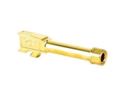 Zaffiri Precision Glock 43 Threaded Barrel, Gold - ZP.43BTG