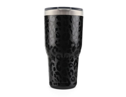 Yukon Outfitters 30oz Freedom Tumbler,  Black Leopard - MGYT30UVBL