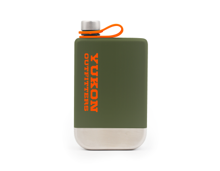 Yukon Outfitters 9oz Highline Flask, Olive Drab - YF09GB