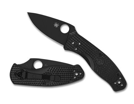 Spyderco Persistence Light Weight Folding Knife, Black - C136PSBBK