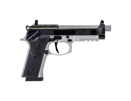 Beretta 92XI SAO Tactical 9mm 5.1" 18rd Pistol, Black/Grey - J92XFMSA21TB