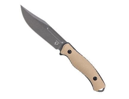 Kronos Maxhunter Fixed Knife w/ Kydex Sheath, Coyote - KRON-KO-Max