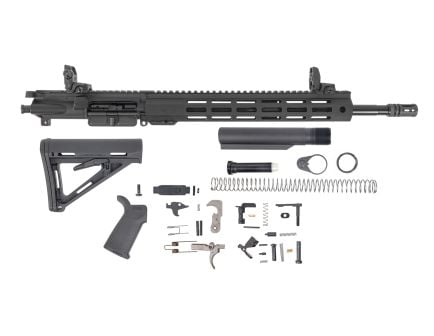 BLEM PSA 16" 5.56 NATO 1/7 Mid-Length Nitride 13.5" Lightweight Hex M-Lok MOE EPT Rifle Kit W/MBUS Sight Set