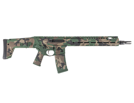 PSA JAKL 13.7" Rifle Length 5.56 1:7 Nitride MOE SL EPT F5 Stock Rifle, M81 Woodlands