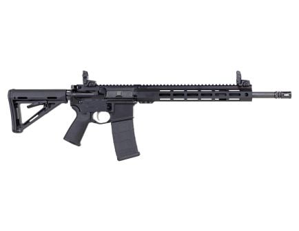 PSA 16" Mid-Length 5.56 NATO 1/7 Phosphate 13" Lightweight Hex M-Lok MOE EPT Stealth Rifle w/MBUS Sight Set