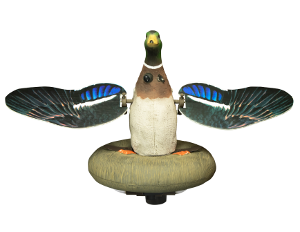 Higdon XS Splashing-Flasher Motion Decoy 12V w/ Timer, Mallard Drake - 53077