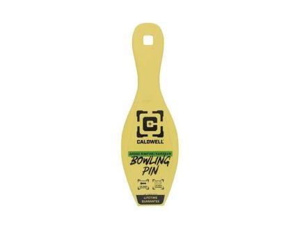 Caldwell AR500 Bowling Pin Target, Yellow