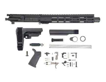 PSA 10.5" Carbine-Length 5.56 NATO 1/7 Phosphate 12" Lightweight Slant Hex M-Lok MOE+ EPT SBA3 Pistol Kit