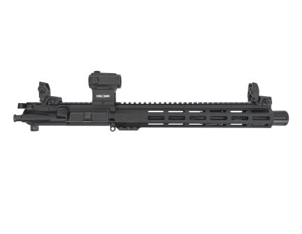 PSA 10.5" Carbine-Length 5.56 NATO 1/7 Phosphate 12" M-Lok Lightweight Hex Upper W/MBUS Sight Set & Holosun Red Dot