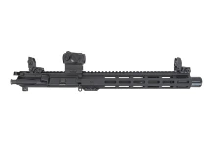 PSA 10.5" Carbine-Length 5.56 NATO 1/7 Phosphate 12" Lightweight Hex M-Lok Upper with MBUS Sight Set & Romeo 5 W/BCG & CH