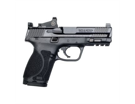 S&W M&P9 M2.0 Compact 9mm 4" 15rd Pistol w/ 5MOA CT Red Dot, Black - 13381