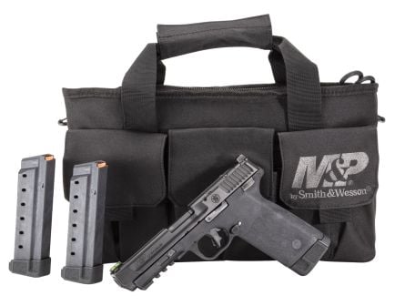 Smith & Wesson M&P22 .22 WMR 4.35" 30rd Pistol w/ 3 Mag & Bag, Black - 14189