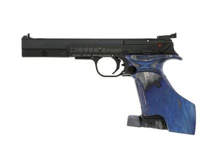 Walther Hammerli X-Esse XF Sport .22LR 6" 10rd Pistol, Black / Blue - 2870266 -US