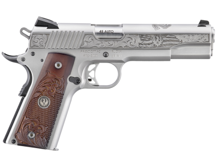 Ruger SR1911 75th Anniversary .45 ACP 5" 8rd Pistol, SS / Wood - 6765