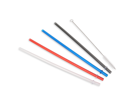 Yukon Outfitters Reusable Straws with Cleaning Brush Set - MGTSS4