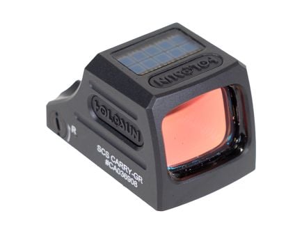 Holosun SCS Carry Solar Charging "K" Compact Green Dot, Black- SCS-CARRY-GR
