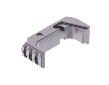 Tyrant CNC Glock 43X/48 Extended Mag Release, Gray - TD-43X-48E-G
