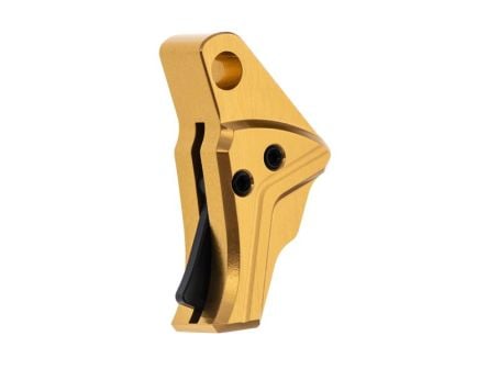 Tyrant CNC I.T.T.S. Glock 43/43X/48 Screw/Safety Shoe Only Trigger, Gold/Black - TD-G43TRIG-GOLD-BLACK