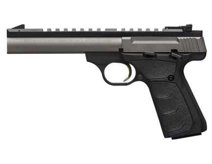 Browning Buck Mark Field Target .22 LR Pistol 5.5" 10rd, Tungsten/Black