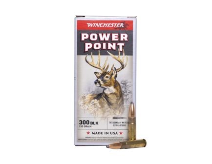 Winchester Power-Point 300BLK 150gr PSP 20rds - X300BLK