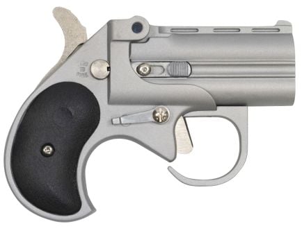 Bearman Big Bore Derringer .380 ACP Pistol 2.75" 2rd, SS with Black Grip