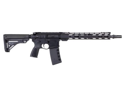 PSA "Sabre" Billet 14.5" .223 Wylde M4 13.5" Knurled Slant Rail and Pin/Weld AAC 51T Flash Hider Rifle with Sabre Furniture
