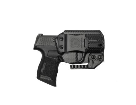 Nerd SLICC IWB Holster, Sig P365XL, Black Carbon Fiber - NERDP365XLSLICCIWBRCFBLK